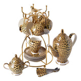 Bold Leopard Print Mug Set